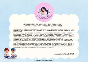 Vista previa - Tarjetas / Manipulativos - ESTIMULACION DE LENGUAJE 2 - VERSION NIÑO - página 1