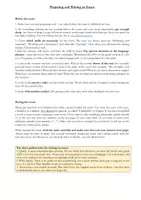 Vorschau - Merkblätter - Skill Sheet: Preparing and Writing an Exam - Seite 1
