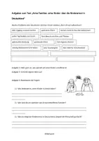 Vorschau - Arbeitsblätter - arme Familien und Kinderarmut: Ethik, Text und Arbeitsblatt - Seite 3