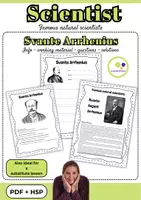 Vorschau - Stundenentwürfe - Englisch: Svante Arrhenius | Wissenschaftler | PDF H5P - Deckblatt