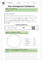 Vorschau - Arbeitsblätter - Ökologischer Fußabdruck - Arbeitsblätter zum Test - Seite 3