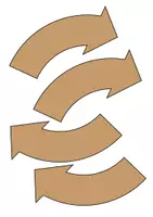 Vorschau - Arbeitsblätter - Lebenszyklus Ameise (Tafelmaterial) - Seite 3