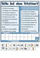 Vorschau - Aufgabenkarten - Klettmaterial "Wie ist das Wetter?" DaZ / DaF / Sachunterricht - Seite 2