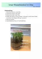 Vorschau - Arbeitsblätter - Unterrichtseinheit Wasserkreislauf im Glas - Seite 3