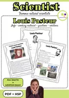 Vorschau - Stundenentwürfe - Englisch: Louis Pasteur | Wissenschaftler | PDF H5P - Deckblatt