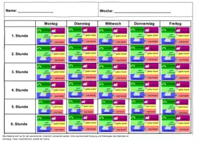 Vorschau - Anderer Materialtyp - Belohnungsplan Vorlage Verhalten - Deckblatt