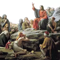 Vorschau - Stundenentwürfe - ✝️ Die zentrale Botschaft Jesu - Die Bergpredigt mit Feedback INTERACTIVE - Deckblatt