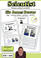 Vorschau - Stundenentwürfe - Englisch: Sir James Dewar | Wissenschaftler | PDF H5P - Deckblatt