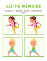 Aperçu - Préparation de séance / Séance complète - Yoga Jeu de mémoire Cartes +8 fiches d'activités - Page 2