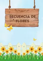 Vista previa - Tarjetas / Manipulativos - Secuencia de flores - Patrón- Matemática - Percepción visual - Portada