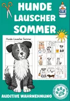 Vorschau - Spiele - Hunde Lauscher Sommer auditive Wahrnehmung Hören - Deckblatt