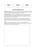 Vorschau - Arbeitsblätter - Israel - Deckblatt