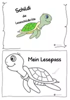 Vorschau - Arbeitsblätter - Lesetraining mit Schildi, der Leseschildkröte - Seite 3