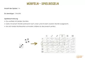 Vorschau - Spiele - Würfelspaß Spiel: present perfect üben - Seite 3