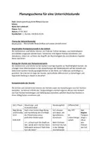 Vorschau - Stundenentwürfe - Unterrichtsstunde: Fast Fashion - Deckblatt