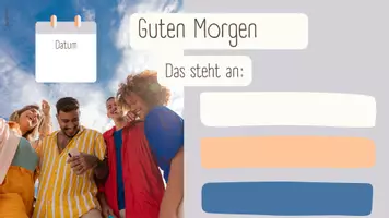 Vorschau - Präsentationen/Tafelbilder - Bundle: Digitale Tafel (Fahrpläne und Begrüßungsbilder) für die Sekundarstufe - Seite 2