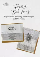 Vorschau - Anderer Materialtyp - Flipbook "Das Herz" - Deckblatt