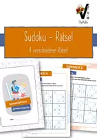 Vorschau - Spiele - Sudoku - Rätsel perfekter Zeitpuffer - Deckblatt