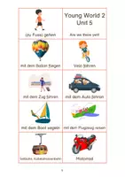 Vorschau - Spiele - Bildkarten Vocabulary passend zu Young World 2 Unit 5 - Seite 3