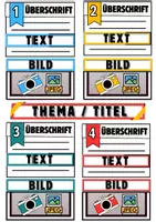 Vorschau - Arbeitsblätter - Layout Plakatbeispiele für Schüler - Seite 2