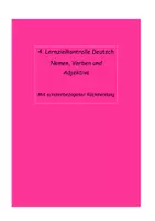 Vorschau - Test - 4. Lernzielkontrolle Deutsch Klasse 2 - Seite 1