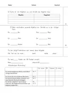 Vorschau - Test - 4. Lernzielkontrolle Deutsch Klasse 2 - Deckblatt