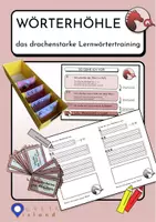 Vorschau - Arbeitsblätter - Lernwörter, das drachenstarke Lernwörtertraining - Deckblatt