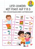 Vorschau - Spiele - Lese-Domino mit Fokus auf P B D (einsatzbereit) - Deckblatt