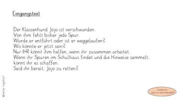 Vorschau - Stundenentwürfe - Lesekrimi/ Escape Room: Jojo ist verschwunden! - Seite 2