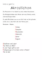 Vorschau - Arbeitsblätter - Winter- Akrostichon. Übungsheft zum kreativen Schreiben - Seite 2