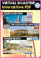 Vorschau - Unterrichtsreihen - Virtual Roadtrip California - 20 Sights & Activities + Vocabulary | Holiday Activity - Seite 2