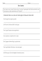 Vorschau - Arbeitsblätter - Genitiv - Wessen? - Aufgaben - Seite 2