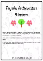 Vista previa - Unidades / Secuencias / Situaciones de Aprendizaje - TARJETAS VOCABULARIO PRIMAVERA - página 1