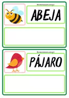 Vista previa - Unidades / Secuencias / Situaciones de Aprendizaje - TARJETAS VOCABULARIO PRIMAVERA - página 3
