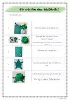 Vorschau - Mal- und Bastelvorlagen - Schildkröte - Werken und Gestalten - Seite 1