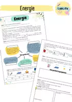 Vorschau - Arbeitsblätter - Energie Energieformen Energieübertragungskette mit Lösung - Deckblatt