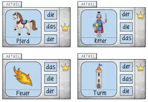 Vorschau - Arbeitsblätter - Klammerkarten - Artikel + Arbeitsblätter 1.Klasse 2. Klasse - Seite 2