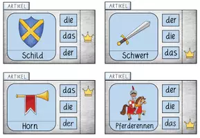 Vorschau - Arbeitsblätter - Klammerkarten - Artikel + Arbeitsblätter 1.Klasse 2. Klasse - Seite 3