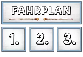 Vorschau - Präsentationen/Tafelbilder - Fahrplan Stundentransparenz Tafelbild Stundenablauf Fantasy - Seite 2