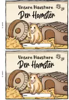Vorschau - Arbeitsblätter - Haustiere: Der Hamster (Bundle aus Miniheft & Kartei) - Seite 3