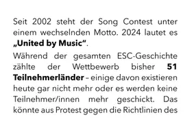 Vorschau - Arbeitsblätter - Song Contest 2026 - Info + 3 Arbeitsblätter (inkl. Lösung) - Seite 3