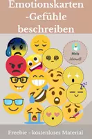 Vorschau - Spiele - Emotionskarten - Gefühle beschreiben und erklären - Deckblatt