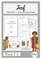 Vorschau - Unterrichtsreihen - Josef und seine Brüder - Lernwerkstatt inkl. Tafelmaterial - Deckblatt