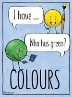 Vorschau - Stationenlernen - Colours - I have ... Who has ...? - Seite 1