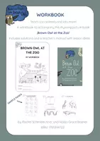 Náhľad - Sova hnedá v ZOO - PRACOVNÝ ZOšit/PRACOVNÉ LISTY - obálka