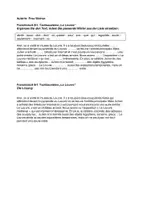 Vorschau - Arbeitsblätter - Französisch B1: Textbausteine "Le Louvre" - mit Lösung - Deckblatt