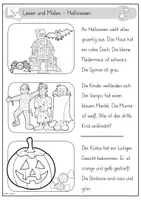 Vorschau - Spiele - Lese-Mal-Blätter- Halloween - Seite 2