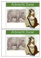 Vorschau - Arbeitsblätter - Albrecht Dürer - Materialpaket - Seite 1