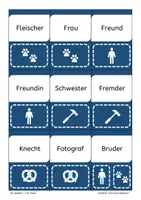 Vorschau - Spiele - Lesetraining - Sinnerfassendes Lesen - Tier oder Mensch? - Seite 2