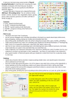ดูตัวอย่าง - บัตรคำศัพท์เกี่ยวกับอาหารและการทำอาหาร - หน้า 1
